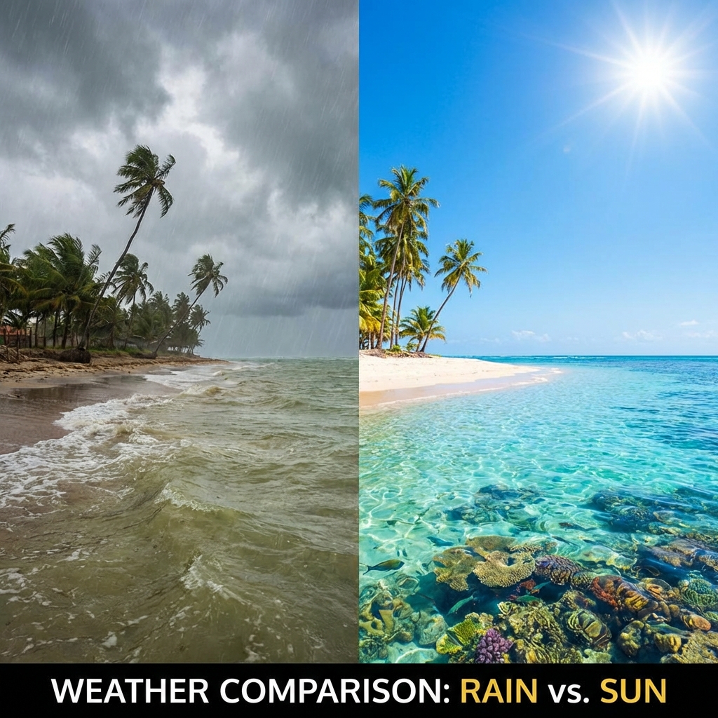 Quando NÃO ir a Maragogi: Fuja da Chuva e da Água Turva