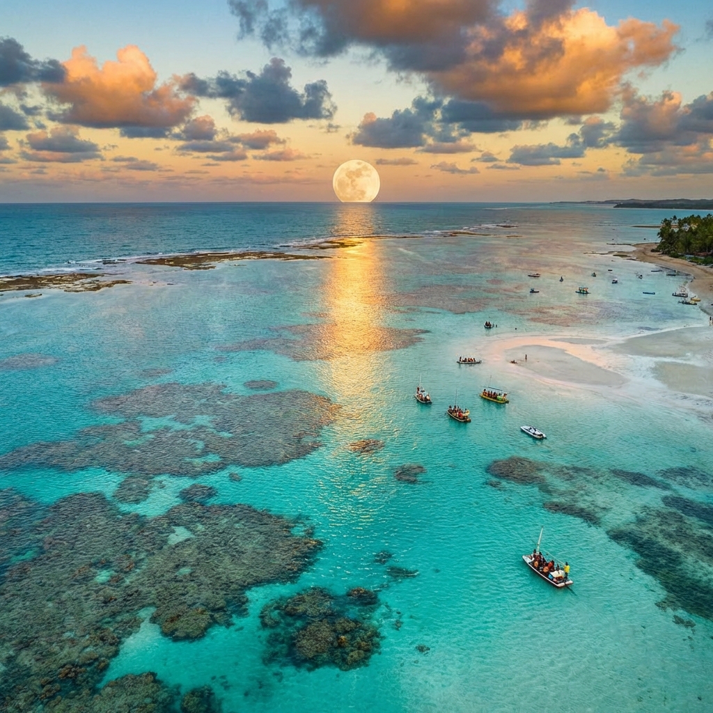 Lua Cheia ou Lua Nova? Qual a melhor lua para ir a Maragogi?